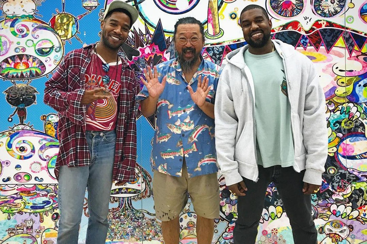 村上隆全新动画《Kids See Ghosts》预告发布，Kanye West 标志形象回归