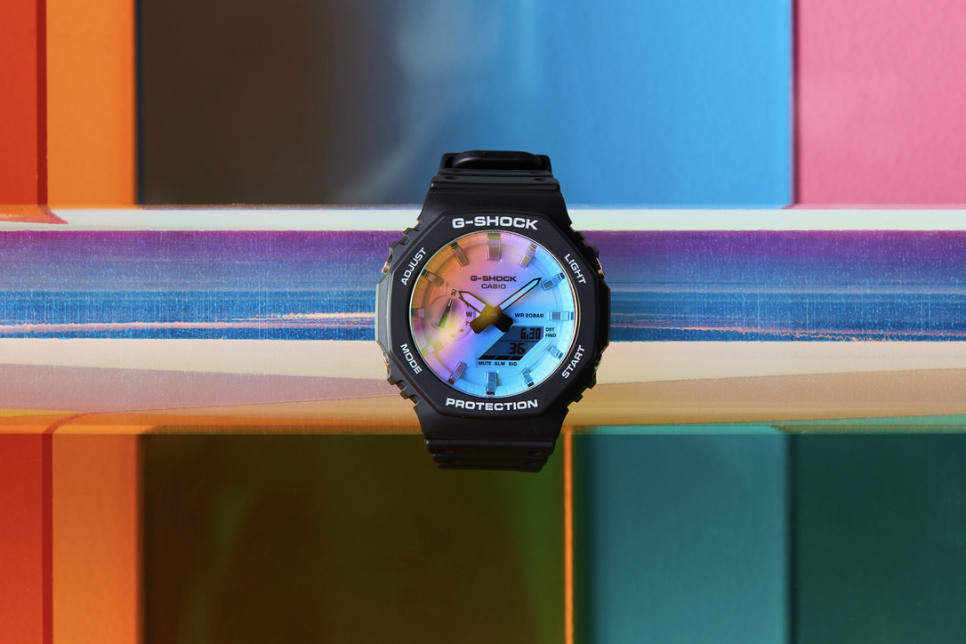 G-SHOCK 推出五款全新彩虹系列腕表